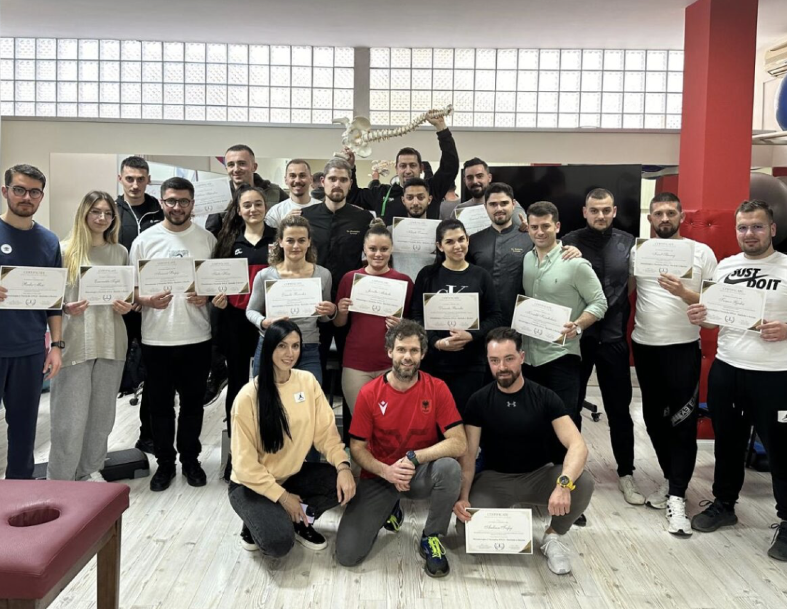 Spinal Manipulation Camp, Tirana (Albania). Marzo 2024