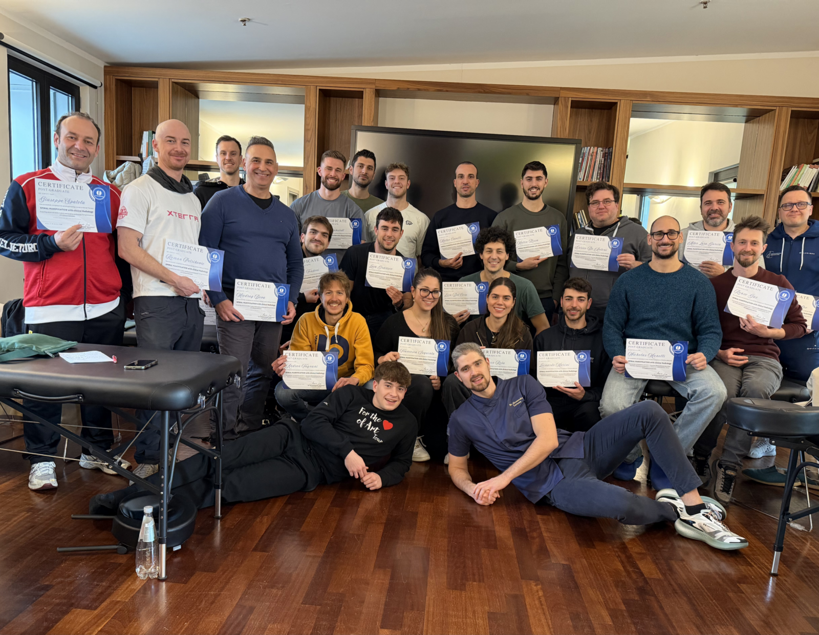 Spinal Manipulation with Radiology, Milan (Italy). Gennaio 2026